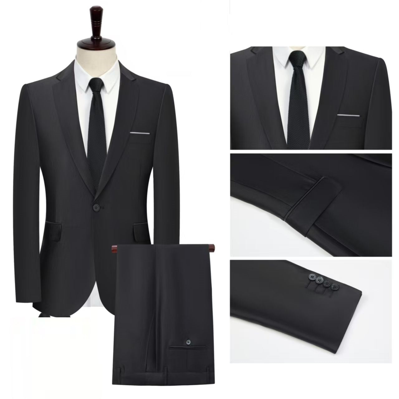 Trajes de Hombre | Estilo clásico y sofisticado para bodas, oficina y eventos formales (Cod TT)