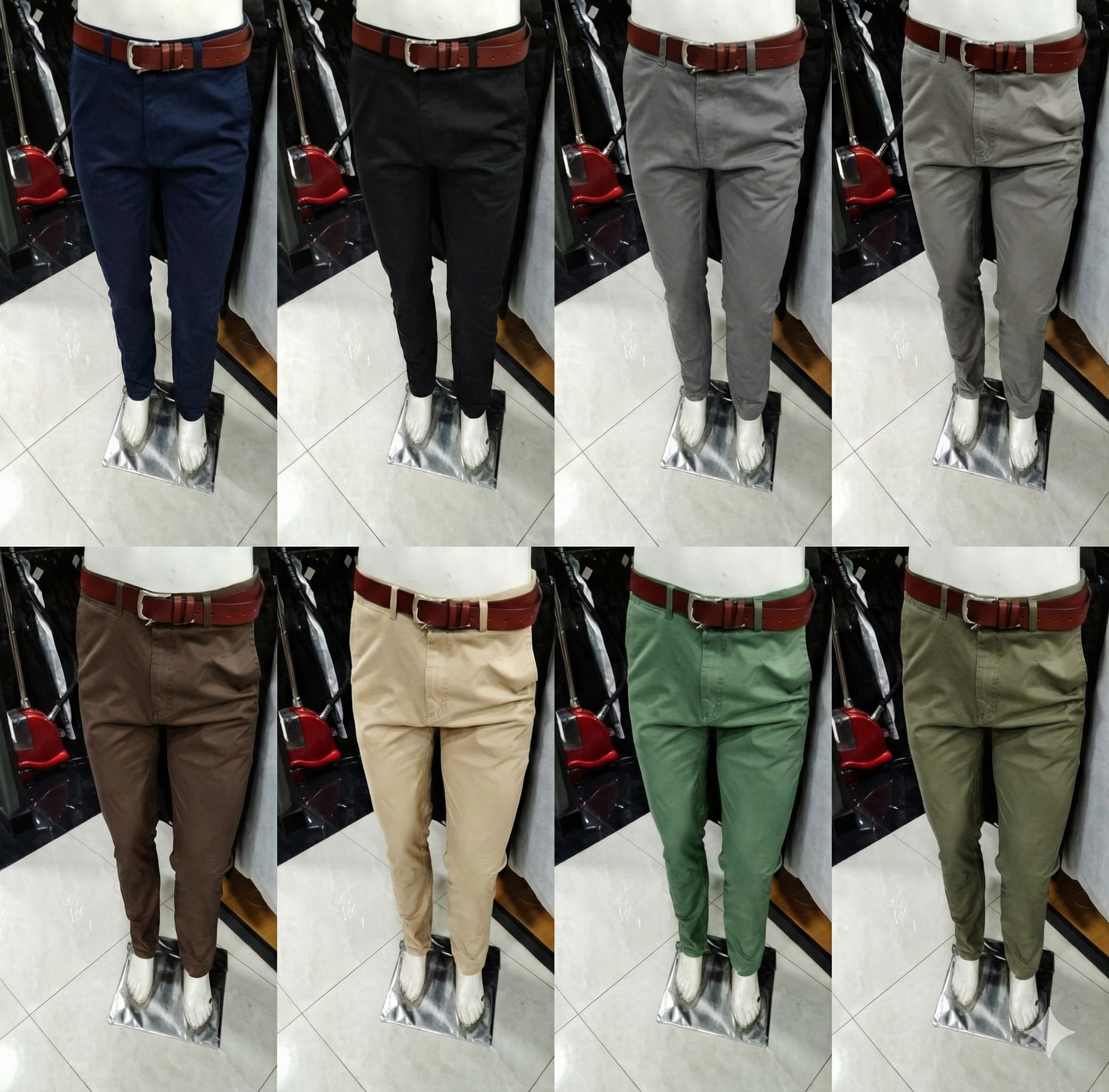 Pantalón Gabardina Hombre | Estilo elegante (Cod 02)