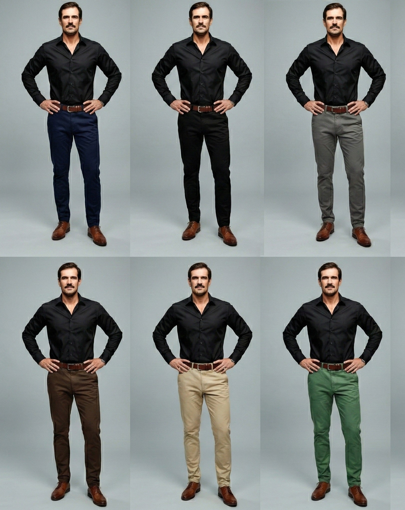Pantalón Gabardina Hombre | Estilo elegante (Cod 02)