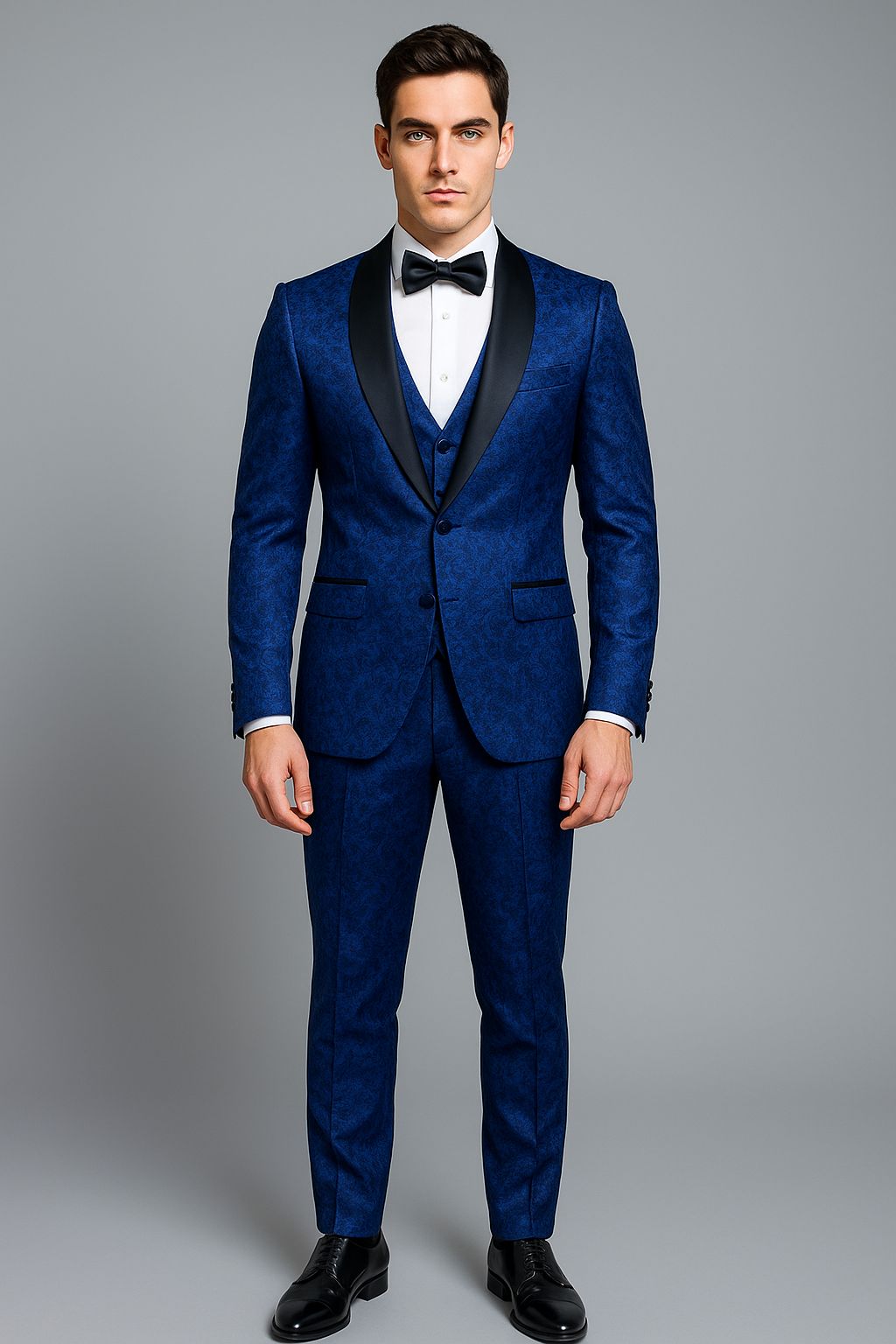 Esmoquin Traje para hombre | Elegancia con textura (Cod MQ)