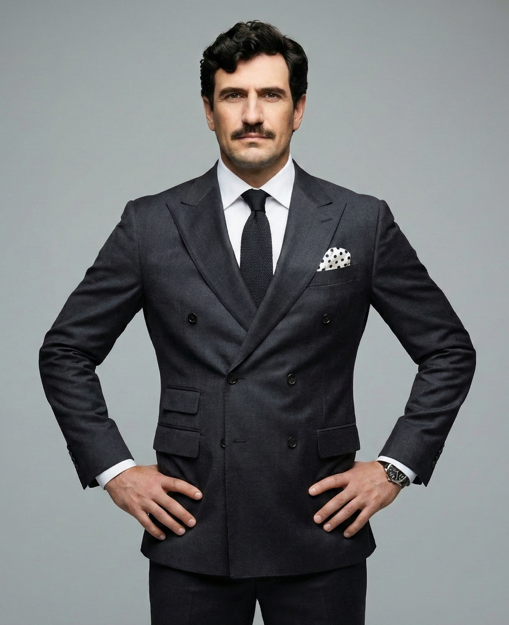 Traje Cruzado | Estilo clásico y sofisticado (Cod TY)