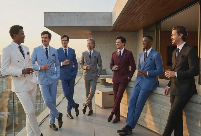 Trajes Cruzado de Hombre | Estilo clásico y sofisticado (Cod TY)