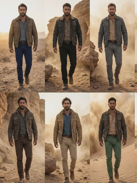 Pantalón Gabardina Hombre | Estilo elegante (Cod 02)